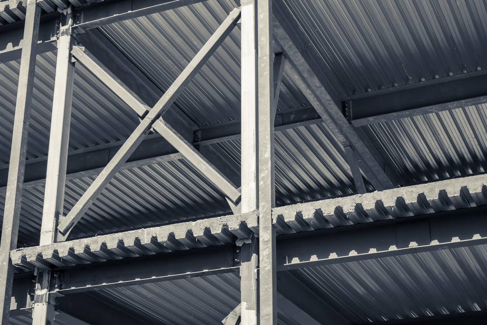 modern,industrial,building,is,under,construction.,abstract,monochrome,fragment